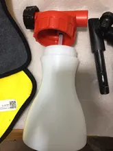 Boquilla de espuma para lavado de coche, pistola de espuma para lavado de coche, espumadora de lavado, lanza, jabón, champú, pistola de espuma rociada