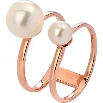 Esthete ring with 2 pearls in red gold
Esthete ring with 2 pearls in red gold