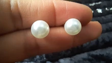XIYANIKE-pendientes de plata de ley 925 para mujer y niña, joyería sencilla, pendiente de plata con perla, VES6331