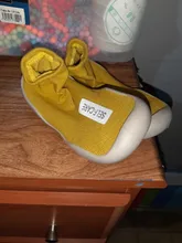 Zapatos de bebé Unisex andador para niños, niños y niñas, suela de goma blanda, botines de punto antideslizantes