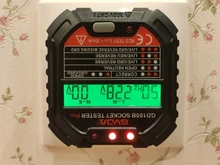 GVDA-probador de toma de corriente, Detector de voltaje, buscador de interruptor de circuito eléctrico, línea cero, enchufe de EE. UU., UE, Reino Unido, retención de polaridad de fase