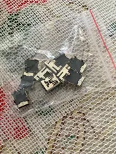 10 Uds Mini USB, tipo B 5 Pin hembra de ángulo recto DIP conector Jack