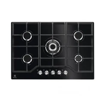 Gas Hob Electrolux KGG7536K inox 74cm 
Gas Hob Electrolux KGG7536K inox 74cm