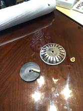 Colador del fregadero de acero inoxidable, trampa de tapón, lavabo, artículos diversos, filtro de baño, filtro de Flume de Metal