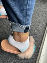 2021 moda novedosa tobilleras para mujeres pulsera de Zirconia cúbica de acero inoxidable inicial de oro tobillera con letras para las mujeres hombres regalo de la joyería