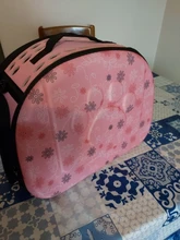 Bolso de hombro transpirable para mascotas, mochila plegable de viaje para el hombro, para exteriores