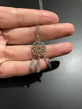 Collar de atrapasueños de aleación o acero inoxidable para mujer, collar de atrapasueños con pluma étnica Bohemia para Yoga, Mandala indio, Lotus, atrapasueños