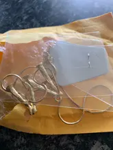 Lost Lady-collar con 26 letras de bambú y Metal dorado para mujer, colgante con inicial del alfabeto, cadena de eslabones, regalos de joyería