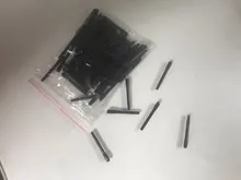 Mezclador de pigmentos para tinta de tatuaje, palos de mezcla de tinta de pigmento de tatuaje, palos de mezcla de plástico, Microblading, barras de pigmento, 100 Uds.