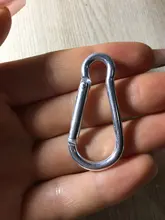 3 uds. De mosquetón de aleación de aluminio D, Clip de resorte, llavero con ganchos, llavero pequeño de escalada, para deportes de acampada