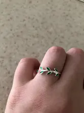 Anillo de plata de primera ley con forma de hoja para mujer, sortija ajustable, estilo bohemio, Vintage, creativo, aniversario, accesorios de joyería