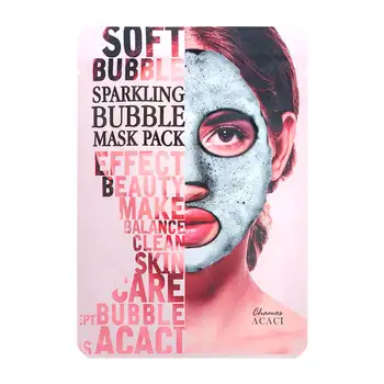 

Oxygen mask chamos acaci soft bubble Sparkling Mask Pack