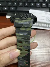 SMAEL-Reloj deportivo de cuarzo para hombre, cronógrafo analógico de estilo militar y a la moda, código 1545
