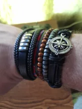 DAXI pulsera cuero hombre pulsera pulseras hombre 2020 pulceras para hombre brazalete hombre pulseras de hombre pulsera de hombre cuero pulseras de cuero para hombre complementos hombre