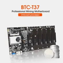 BTC-37 Miner Motherboard mining CPU Set 8 Video Card Slot DDR3 Memory Integrated VGA Interface Low Power Consumption
BTC-37 Miner Motherboard mining CPU Set 8 Video Card Slot DDR3 Memory Integrated VGA Interface Low Power Consumption