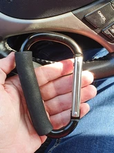 7 colores accesorios para cochecito de bebé gancho para cochecito organizador de compras ganchos para cochecito de bebé accesorios para cochecito Poussette