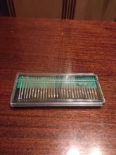 Alguien nuevo juego de fresas de diamantes mango 1/8 Grit 140 de Dremel rotativo talla herramienta fresas de diamante broca para grabado herramienta rotativa