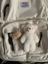 Mochila De estudiante para mujer, famosa marca, negra, informal, para adolescentes, Sac A Dos, bolsa de libros