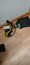 Bandas de resistencia para tirar de la cuerda, conjunto deportivo para hacer ejercicio, bandas elásticas de goma para entrenamiento en casa, gimnasio elástico de entrenamiento