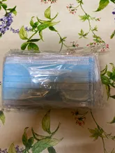 Mascarilla desechable de 3 capas para adultos, máscara no tejida, envuelta individualmente, con filtro negro, 10/100/200/400 Uds.