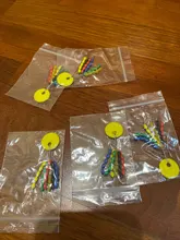 Fácil captura 150 Uds de caucho espacio frijoles Oval tapón Cable de conexión boyas flotador corcho de pesca para pescar para accesorios de pesca