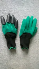 Tao Hua Yuan-guantes de goma de plástico ABS para jardín, jardinería, excavación, plantación, guante de trabajo resistente al agua duradero, dispositivos para exteriores