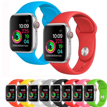 Correas para Apple Watch para series 1 2 3 4 5 6 SE pulsera recambio iWatch 38 40 42 y 44mm de silicona suave cierre ajustable
Correas para Apple Watch para series 1 2 3 4 5 6 SE pulsera recambio iWatch 38 40 42 y 44mm de silicona suave cierre ajustable