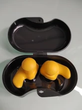 Tapones de silicona suave para los oídos, protección para los oídos, reutilizables, profesionales, para música, reducción de ruido para dormir