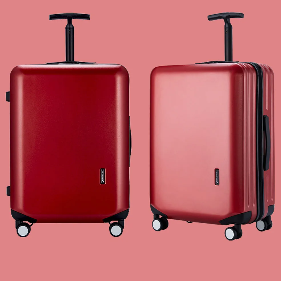 

20"22"24"26"28 Inch PC Suitcase For Travel Boarding Case TSA Lock Trolley Rolling Luggage Bag On Wheels Valise Free Shipping