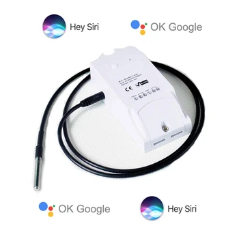 Smart Home Thermostat For Apple HomeKit WiFi Remote TH16 Google Assistant Switch Wireless Temperature Sensor Voice Control
Smart Home Thermostat For Apple HomeKit WiFi Remote TH16 Google Assistant Switch Wireless Temperature Sensor Voice Control