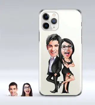 Personalized Valentine Caricature of iPhone 11 Pro Slim Transparent Silicone Phone Kapağı-6
Personalized Valentine Caricature of iPhone 11 Pro Slim Transparent Silicone Phone Kapağı-6