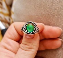 Anillos de ambiente para mujeres, niñas, esposas, joyería divertida de inducción, gemas redondas, anillo que cambia de Color, anillos regalos de temperatura inteligentes