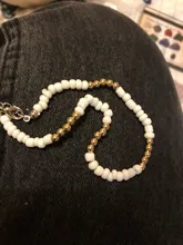 DoreenBeads-tobillera de cuentas hechas a mano para mujer, pulsera ajustable colorida para tobillo, pie de pierna, joyería de moda para mujer de 21,5 cm