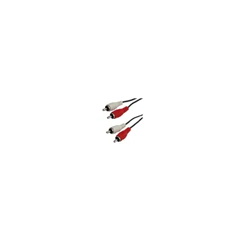 RCA CABLE AUDIO and VIDEO MEDIARANGE length 3 MT 2 connectors CABLE in COLOR black
RCA CABLE AUDIO and VIDEO MEDIARANGE length 3 MT 2 connectors CABLE in COLOR black