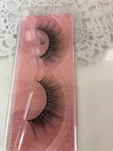 YSDO-pestañas 3D de visón esponjoso, pestañas postizas largas naturales gruesas, 1 par