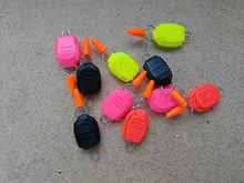 Tapón de línea de pesca, soporte de línea de pesca, hebilla, Clip, accesorios para peces, 5 uds.