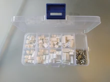 230 Uds XH2.54 2p 3p 4p 5 pin 2,54mm Kit de Terminal/vivienda/conector de pines conectores de cable adaptador Kits XH TJC3