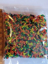 Niños juguete cuentas de agua suelo de cristal, barro de hidrogel Gel creciendo bolas de agua bala boda casa maceta decoración Diy juguetes Juguetes