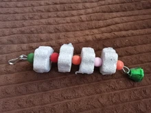 Cage-Accessories Pet-Supplies Grinding-Stone Minerals Birds Parrot Chewing-Toy 18cm 1pcs