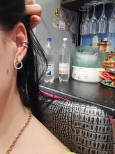 LByzHan-pendientes de tuerca redondos geométricos para mujer, de Plata de Ley 925, con diamantes de imitación de cristal, joyería bonita