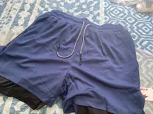 Gymohyes-pantalones cortos deportivos 2 en 1 para hombre, de secado rápido, doble cubierta, para gimnasio y trotar