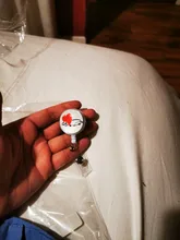 Estetoscopio retráctil para enfermera, funda para tarjeta de identificación, 1 Uds.