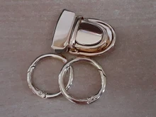 4 unids/set bolso hecho a mano conjunto de bolso de tela cubierta de correa de hombro bolso de cuero parte inferior para bolso de bricolaje bolso de hombro