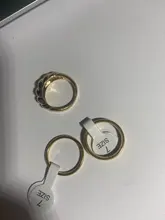 PerisBox-anillo minimalista de círculo redondo para mujer, 9 tamaños, oro pulido, ancho, Delgado, Anillos geométricos de acero y titanio, novedad de 2020