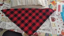 Pañuelo clásico a cuadros para perros y gatos, accesorios para el cuidado de mascotas, bufanda pañoleta, toalla de Saliva