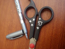 1 PC de plata/oro pintura pluma para artesanía pluma metálica tarjetas de saludos invitaciones título firma bolígrafo para bricolaje resaltador