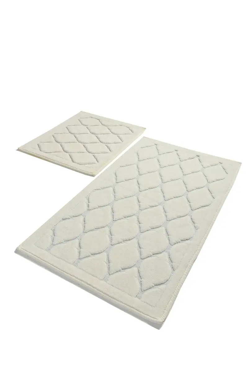 Bath Mats Non Slip Anti Mould Mats Non Slip Anti Mould Dante Cotton Ecru 2'Li Set 60X100 Cm -50X60 Cm
Bath Mats Non Slip Anti Mould Mats Non Slip Anti Mould Dante Cotton Ecru 2'Li Set 60X100 Cm -50X60 Cm