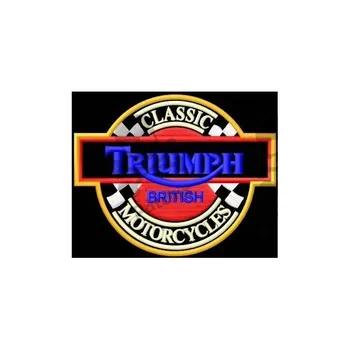MOTORCYCLE TRIUMPH Iron patch toppa ricamata gestickter patch patch brode embroidery patch Size: 11,5cm
MOTORCYCLE TRIUMPH Iron patch toppa ricamata gestickter patch patch brode embroidery patch Size: 11,5cm