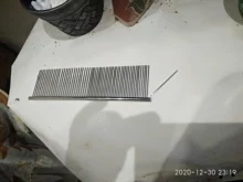 Peine para mascotas, cepillo para piojos, suministros para mascotas, peine para quitar pelo, peine para pulgas, cuidado de mascotas, de dientes finos