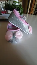 Zapatos de vestir de princesa para bebés recién nacidos, zapatillas planas con lazo brillante, antideslizantes, para primeros pasos, primavera, verano y otoño